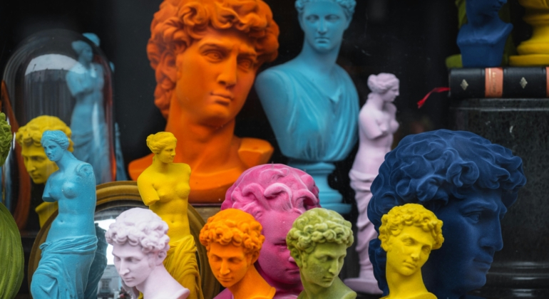 Photo of different busts